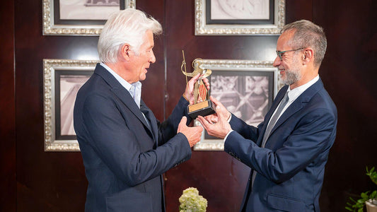 Richard Gere recibe el Premio de Honor en Barcelona en un acto íntimo y muy especial