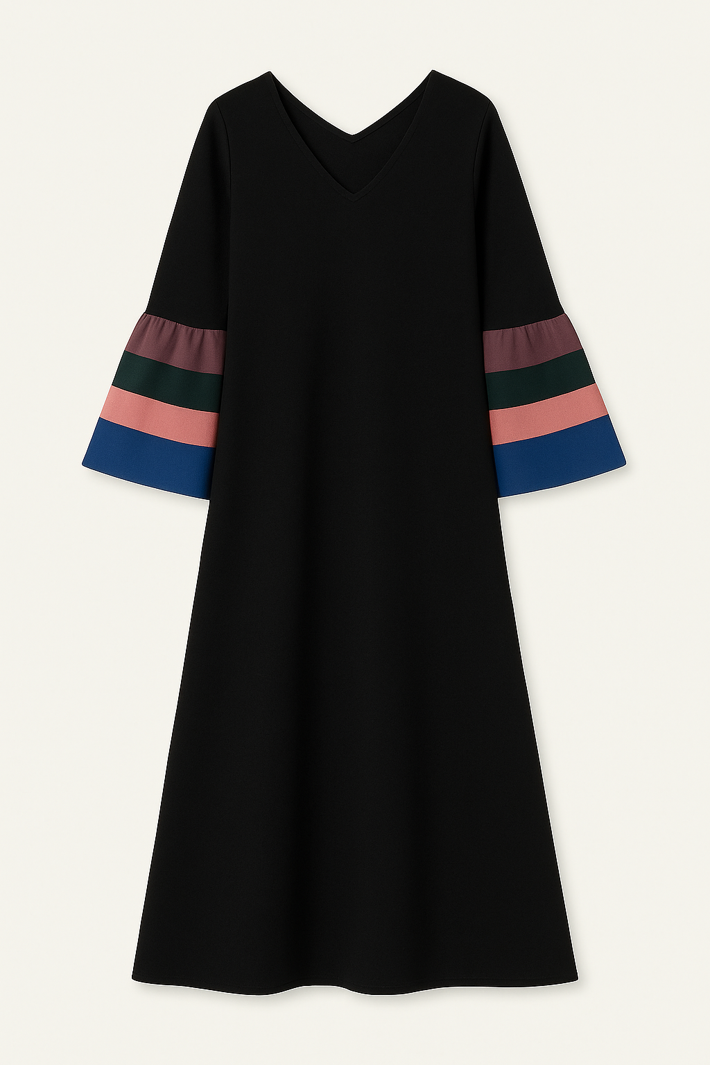 Vestido Aura Colorblock
