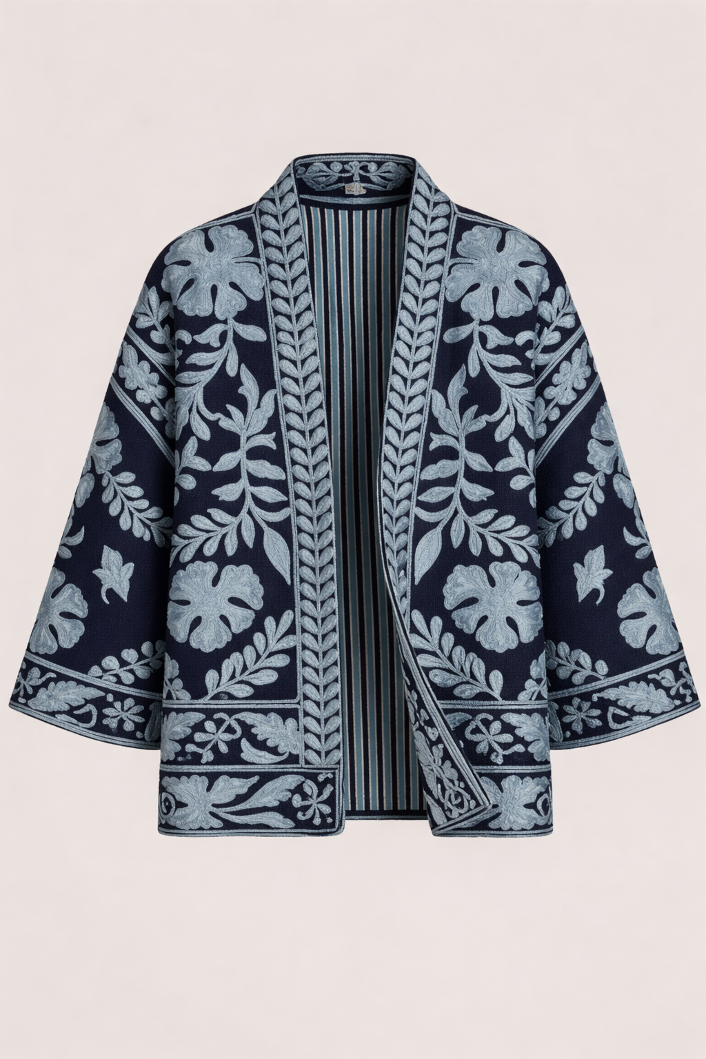 Kimono boho azul