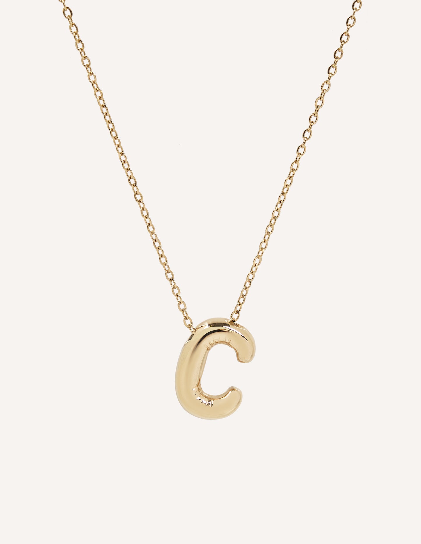 Collar Initial Glow - C