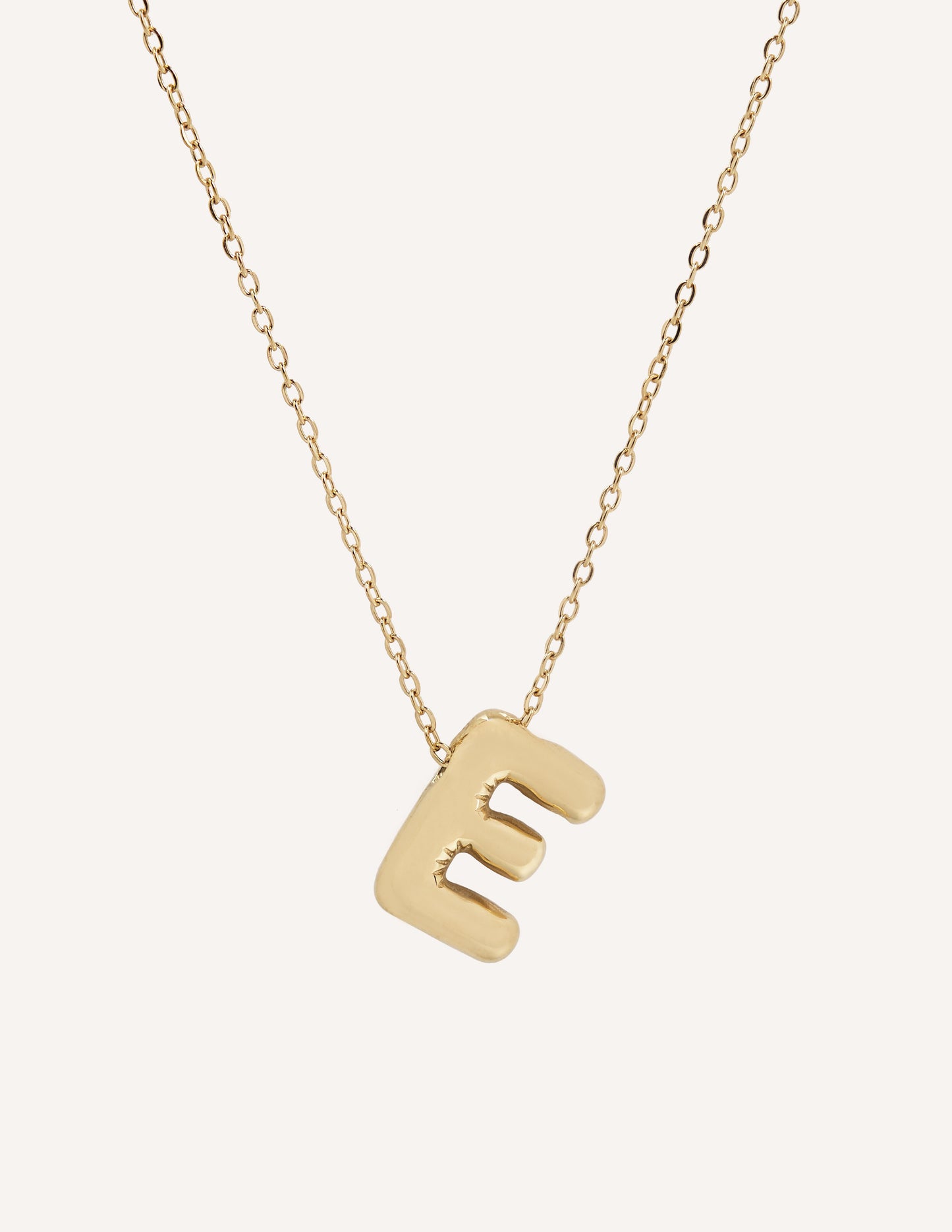 Collar Initial Glow - E