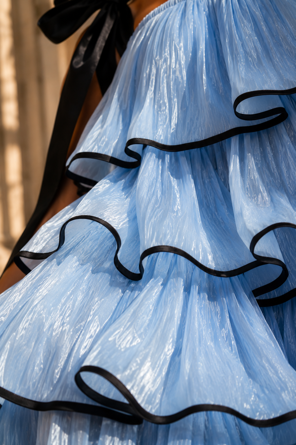 Vestido celeste