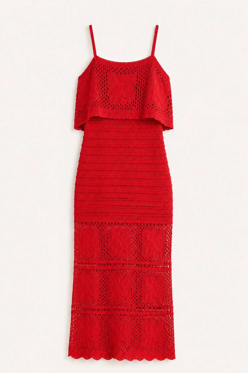 Vestido Rouge Crochet