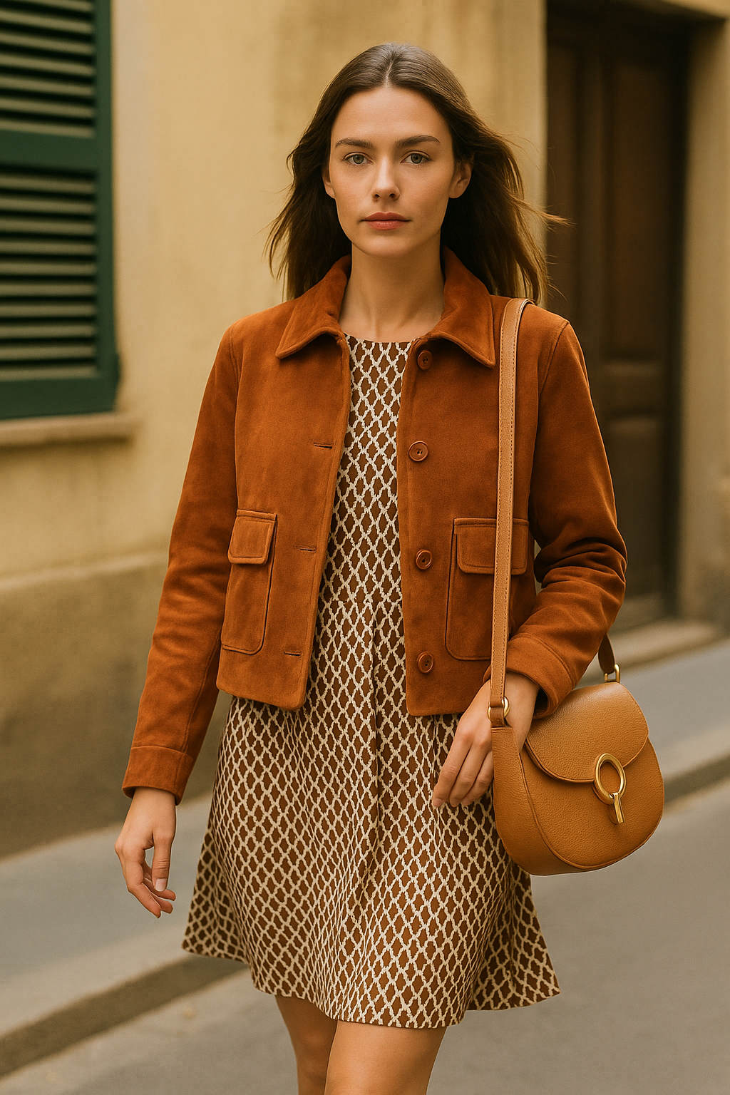 Chaqueta de ante ‘Terra’