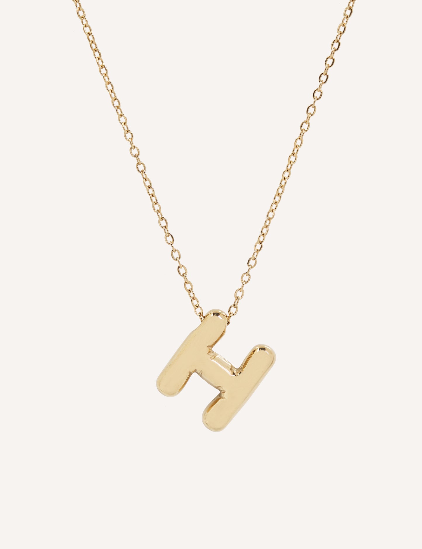 Collar Initial Glow - H
