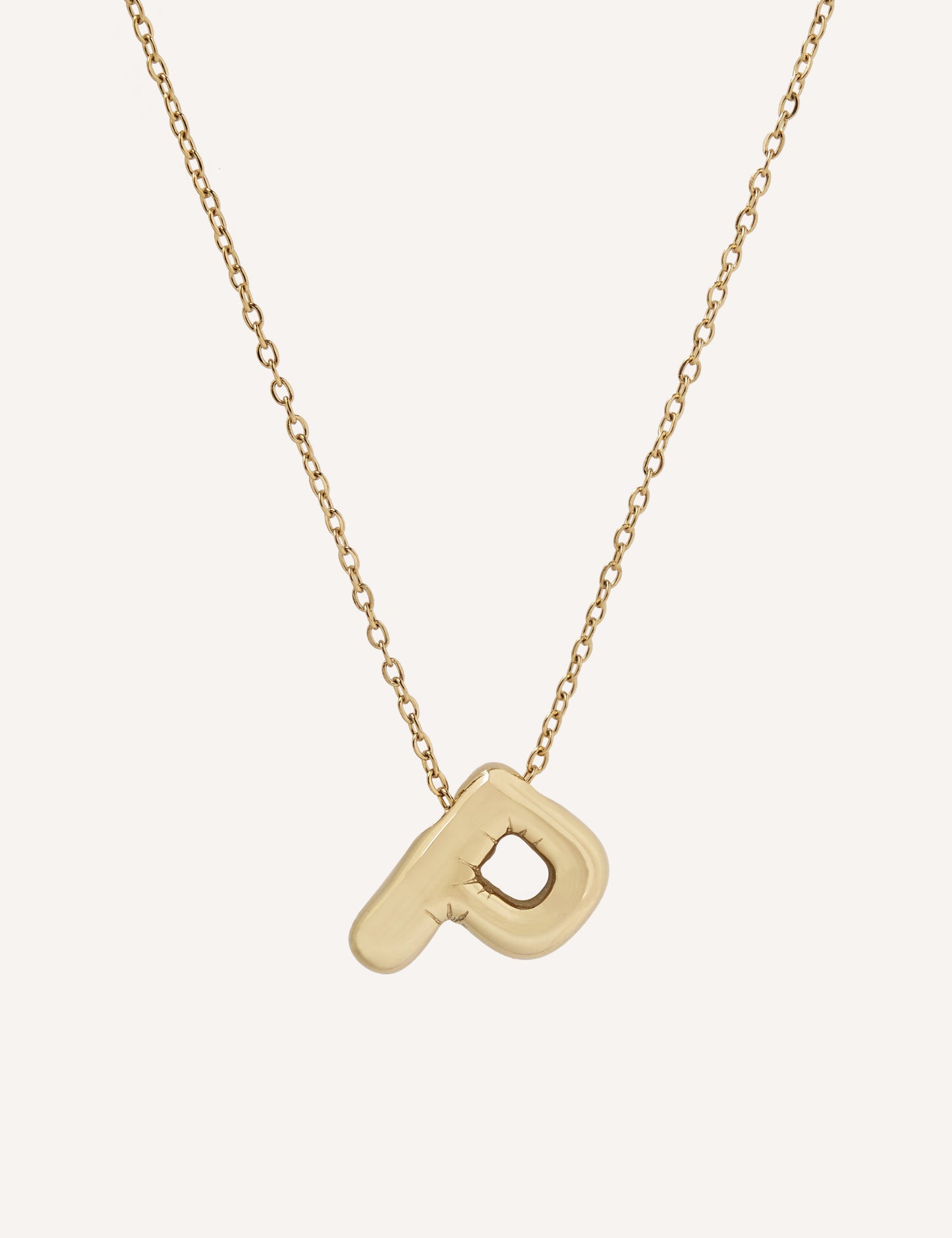 Collar Initial Glow - P
