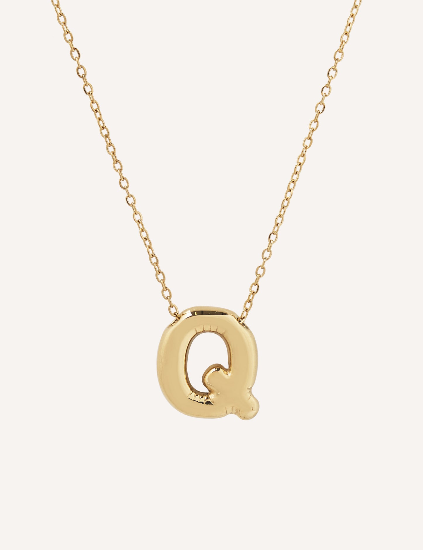 Collar Initial Glow - Q