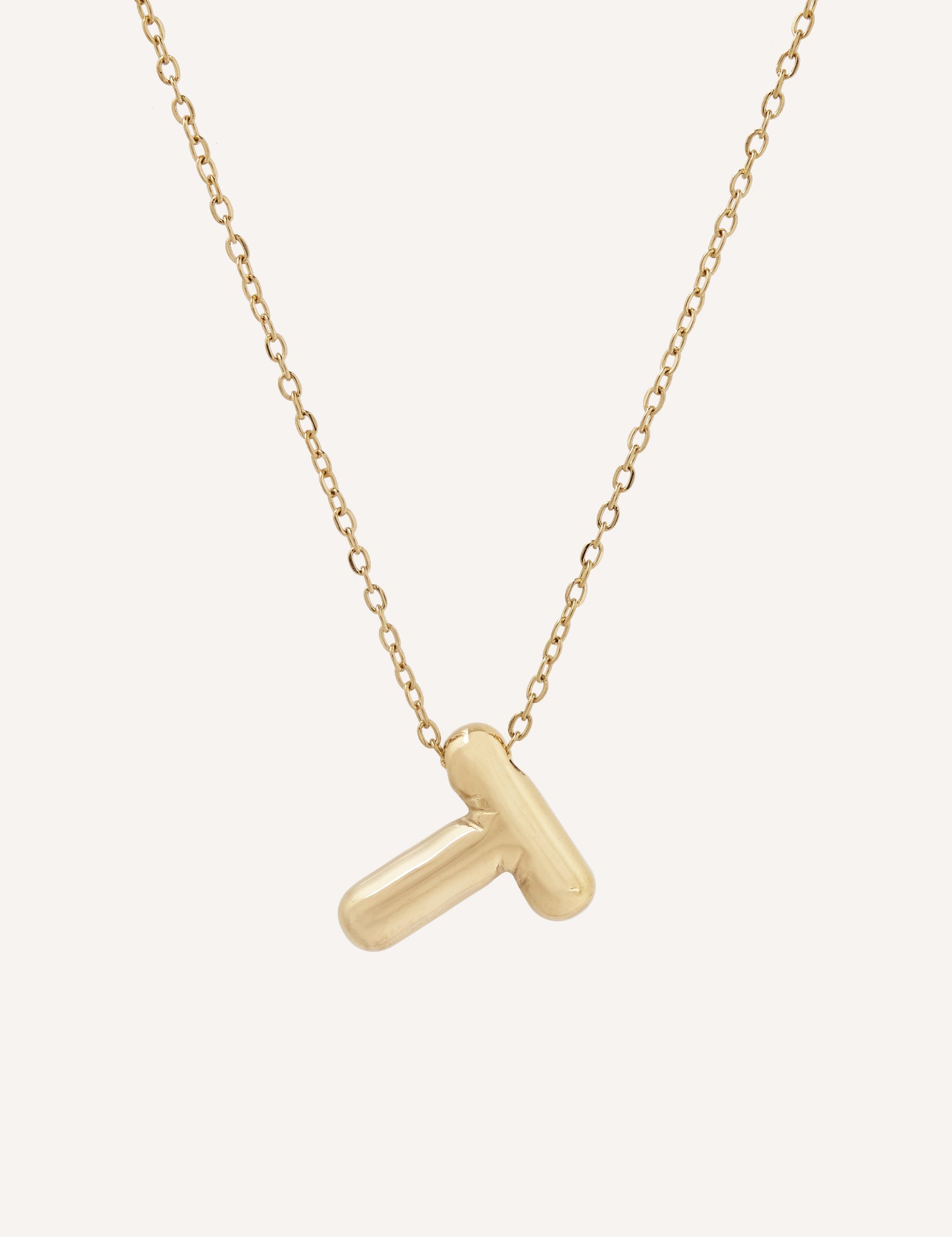 Collar Initial Glow - T