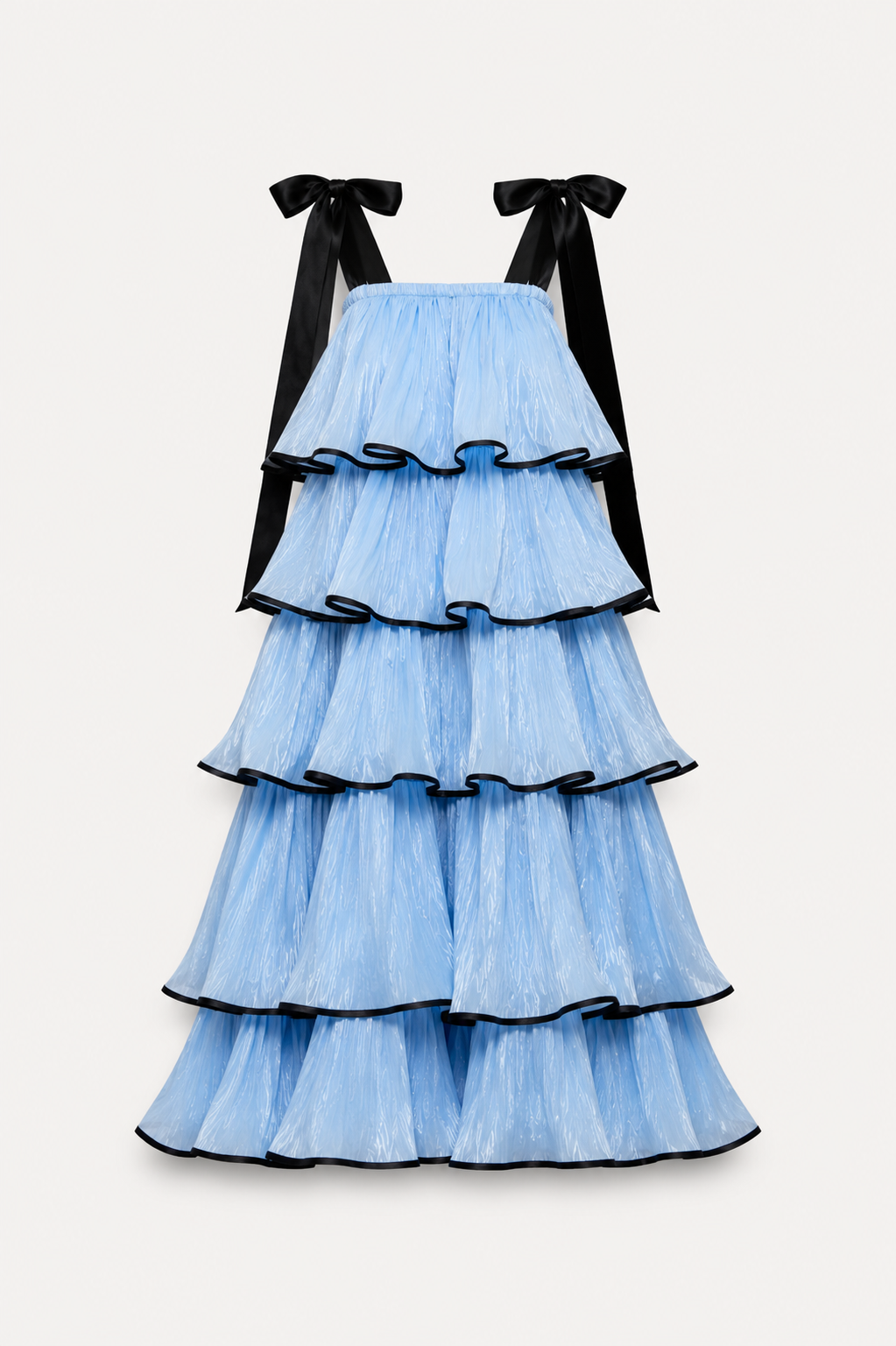 Vestido celeste