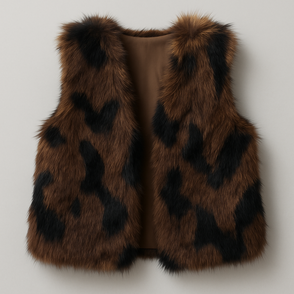 Chaleco animal print
