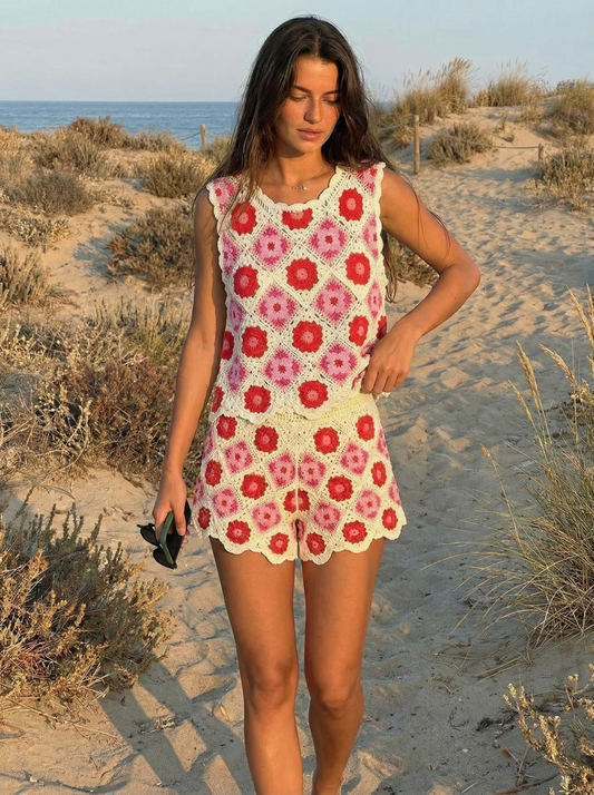 Bloom court au crochet
