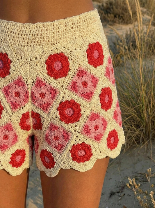 Bloom court au crochet