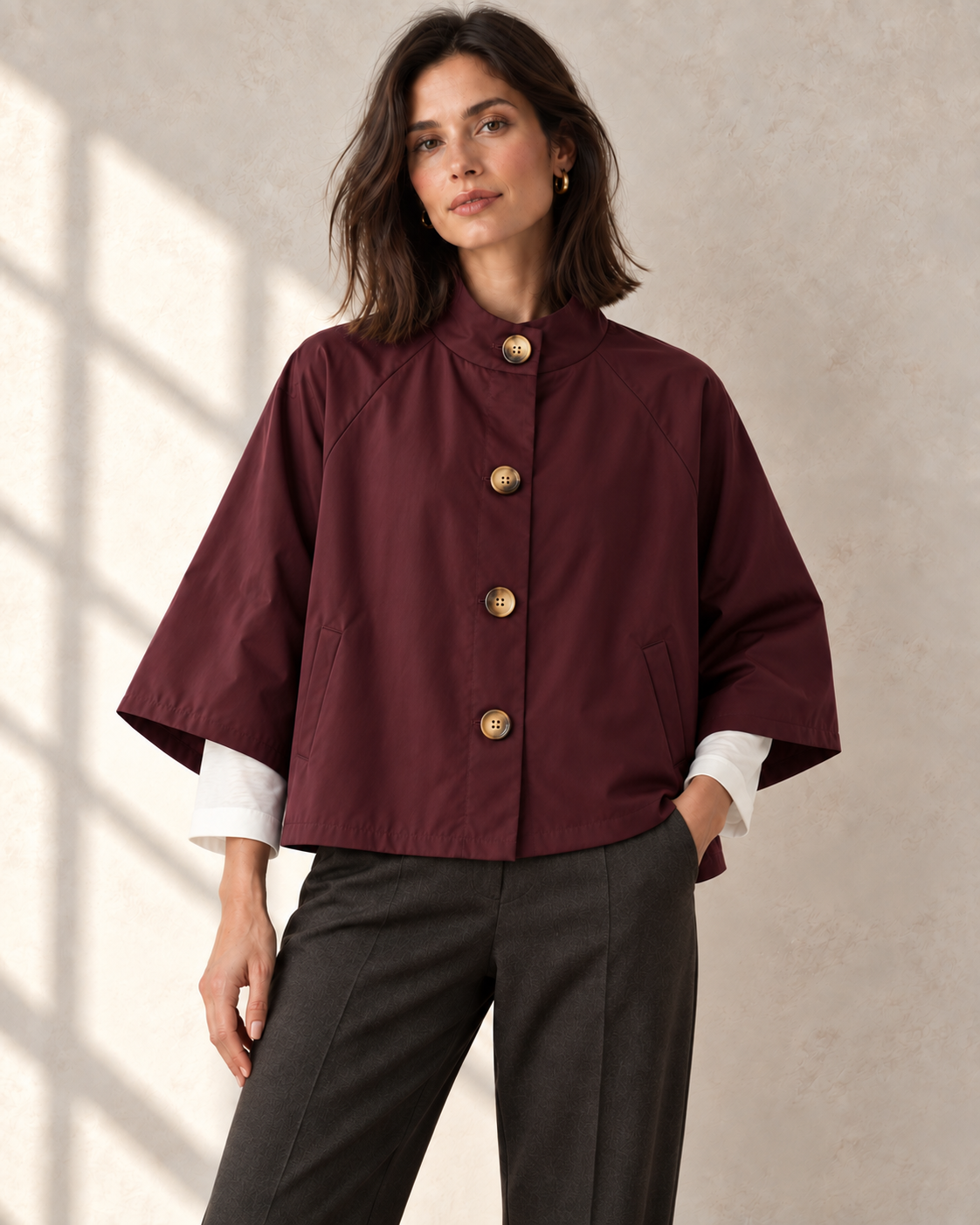 Chaqueta capa ligera
