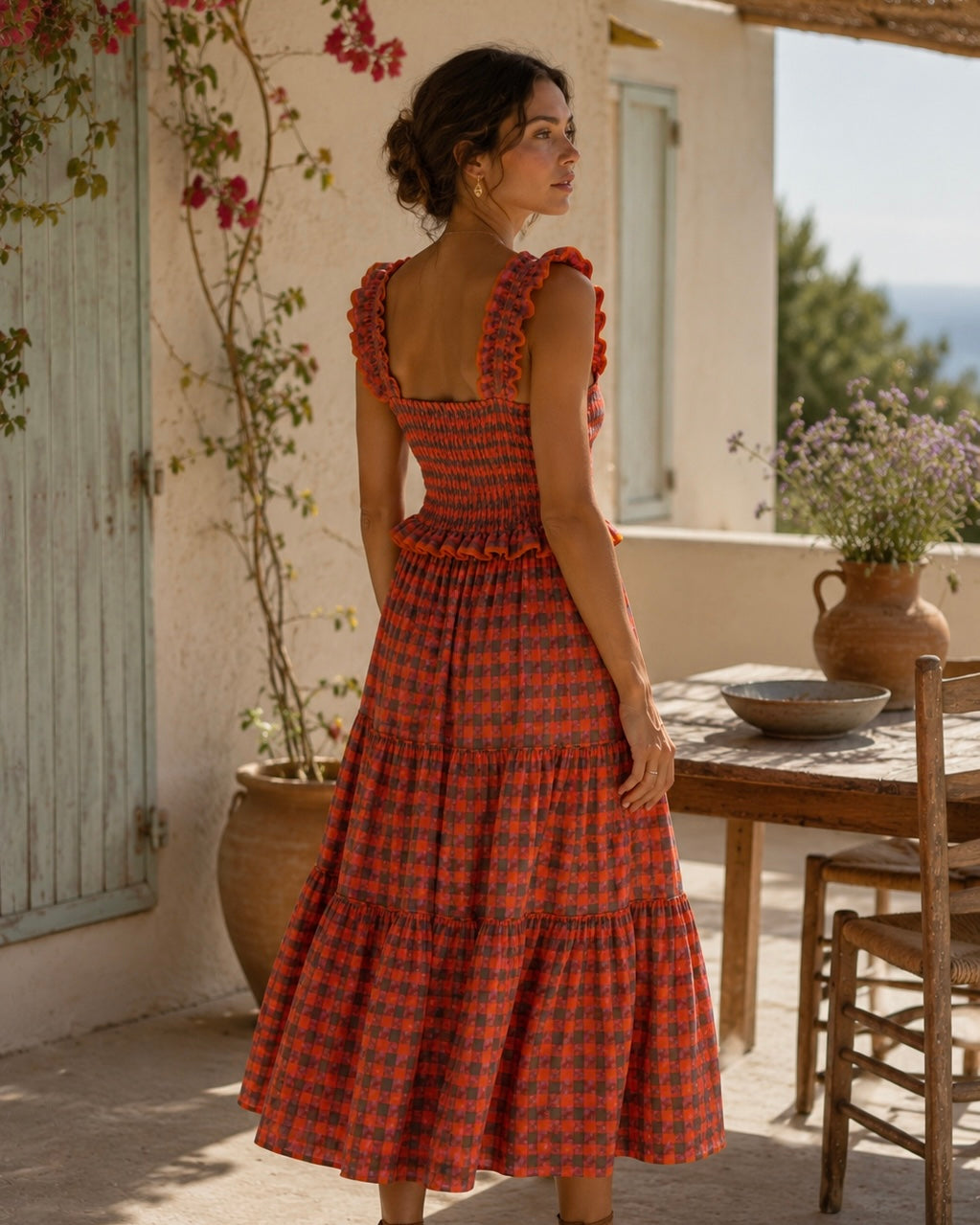 Vestido Capri Coral