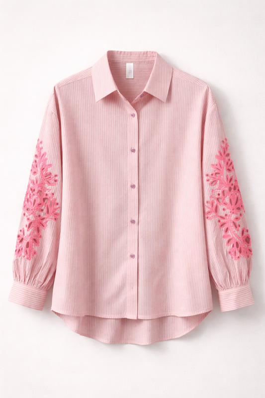 Camisa bordado fluor