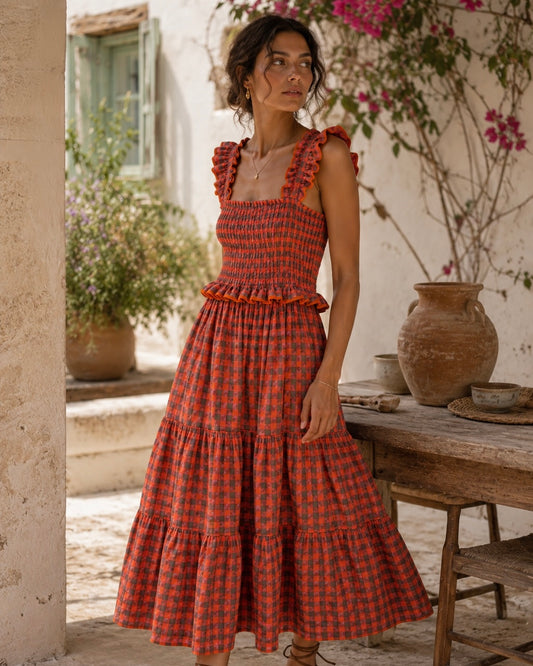 Vestido Capri Coral