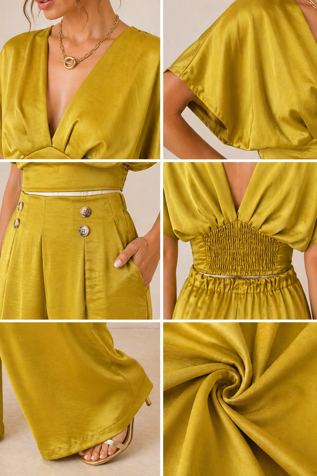 Conjunto Golden Muse
