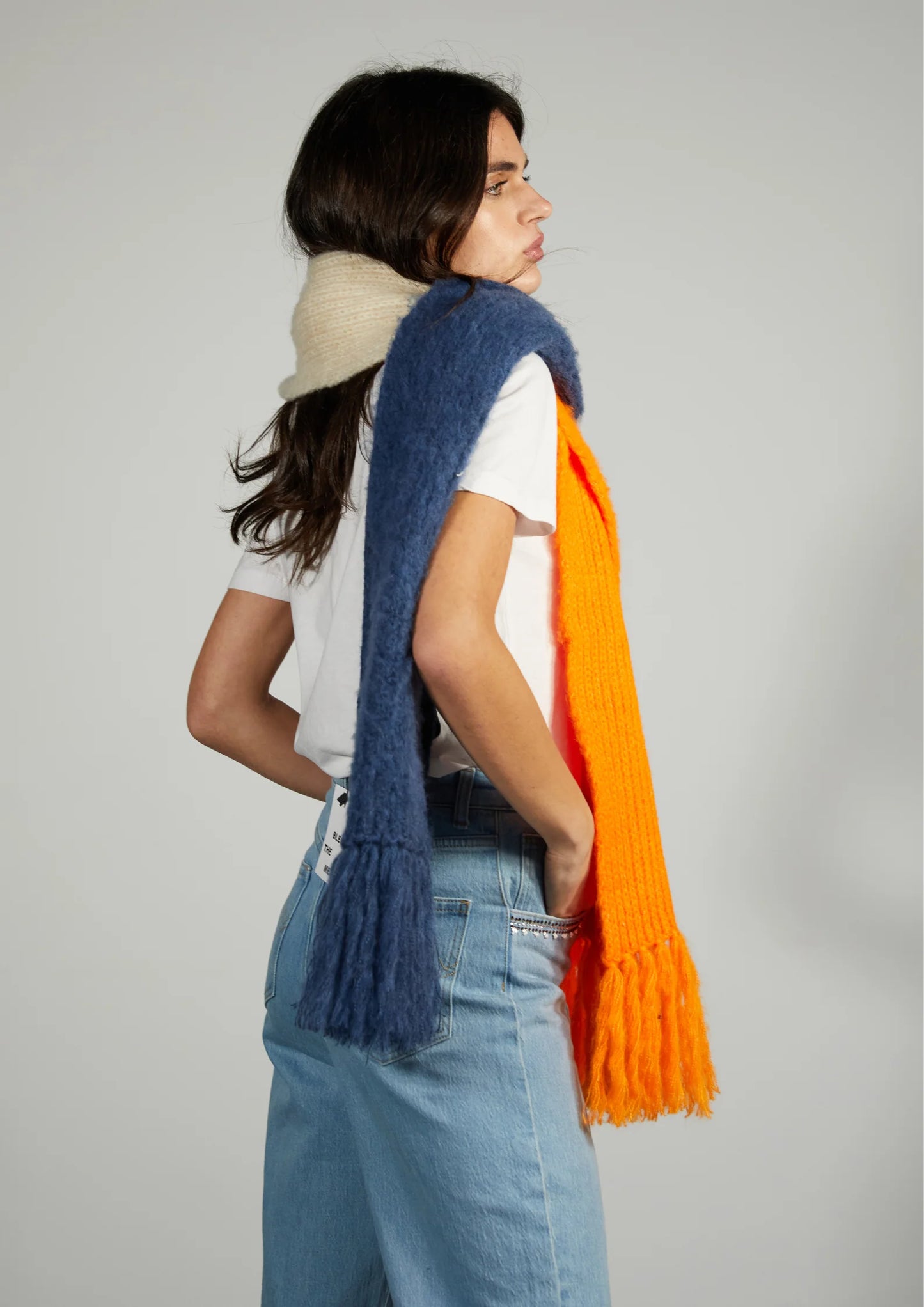 AMELIE SCARF TANGERINE