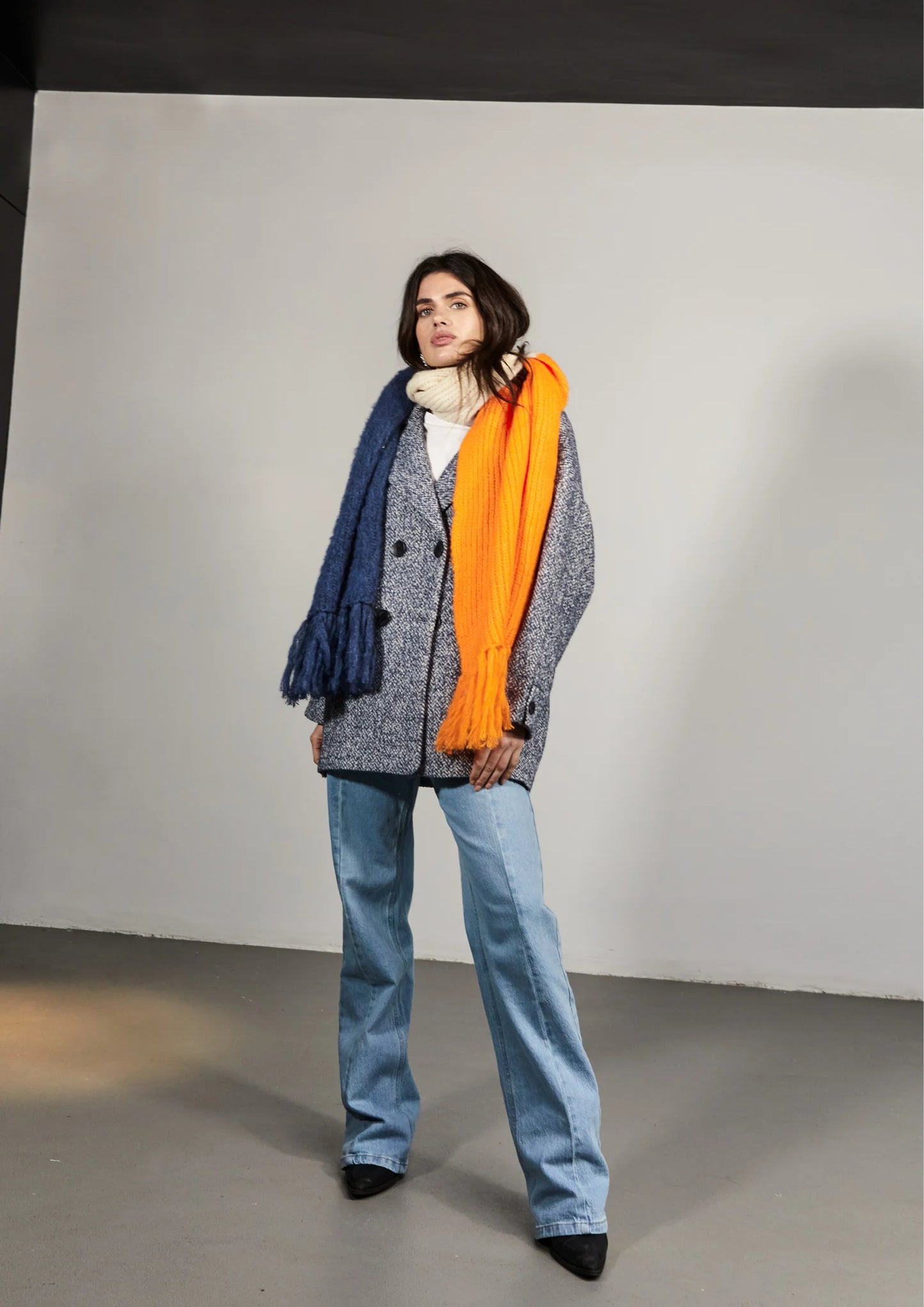 AMELIE SCARF TANGERINE