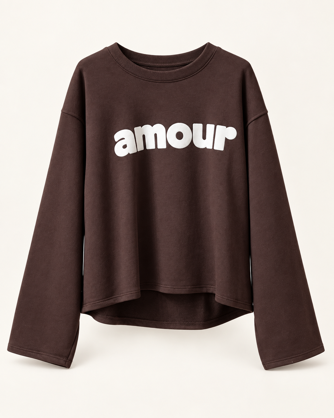 Sudadera Amour Pop Chocolate — foto de producto