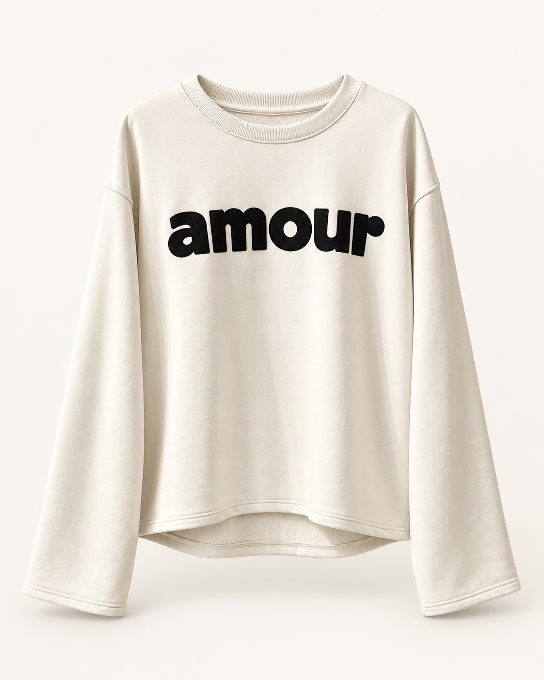 Sudadera Amour Pop Crema — foto de producto