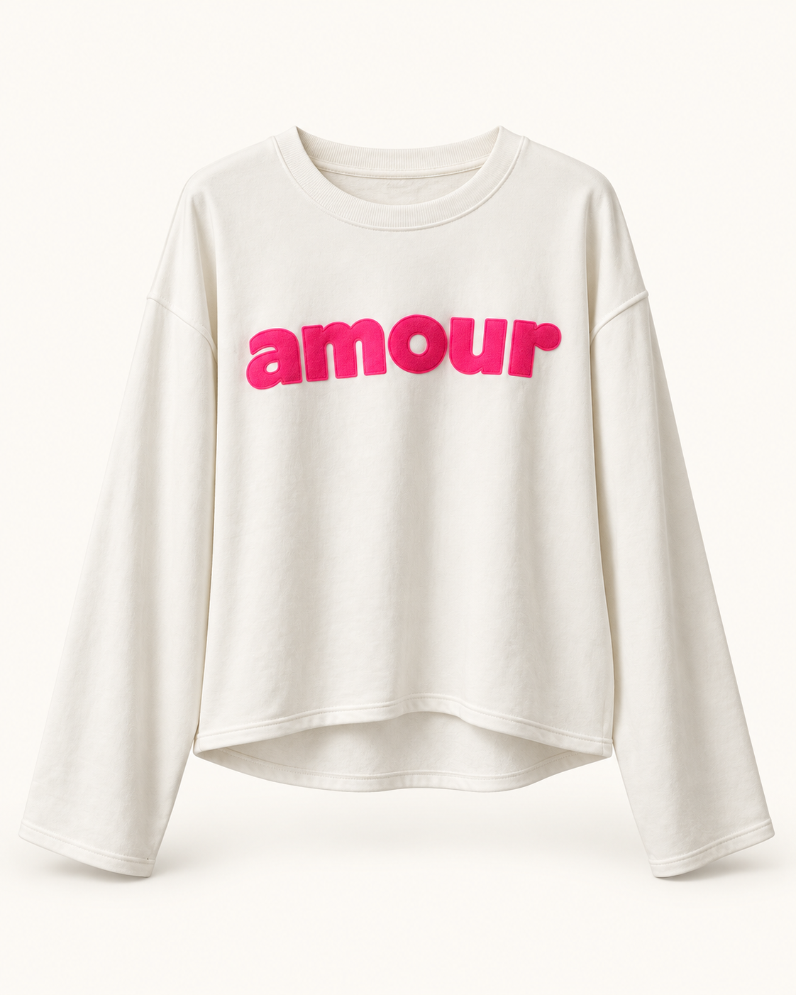 Sudadera Amour Pop Blanco roto — foto de producto