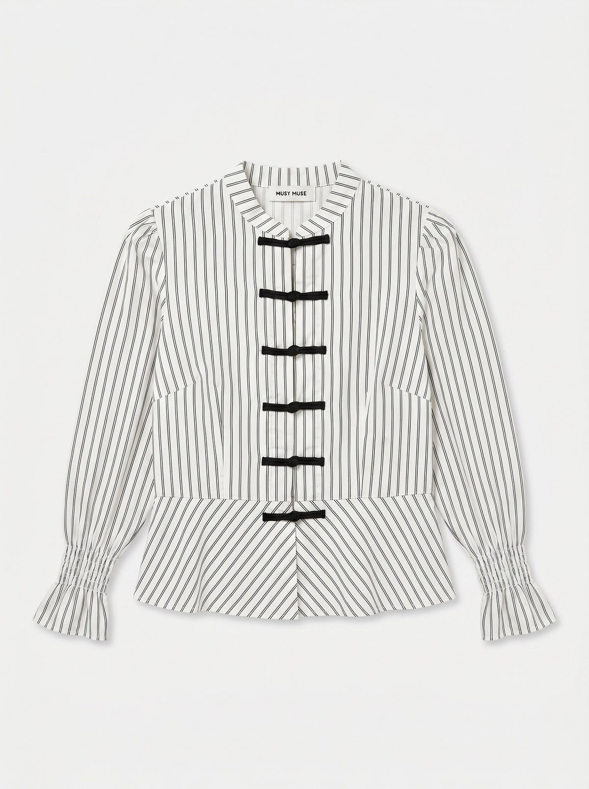 Blusa Alma Rayas — vista frontal