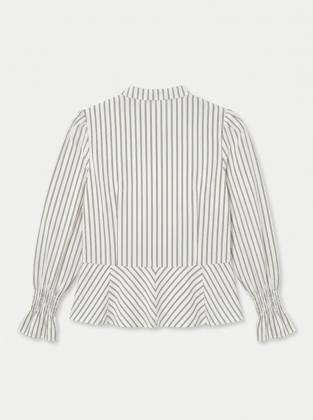 Blusa Alma Rayas — vista trasera