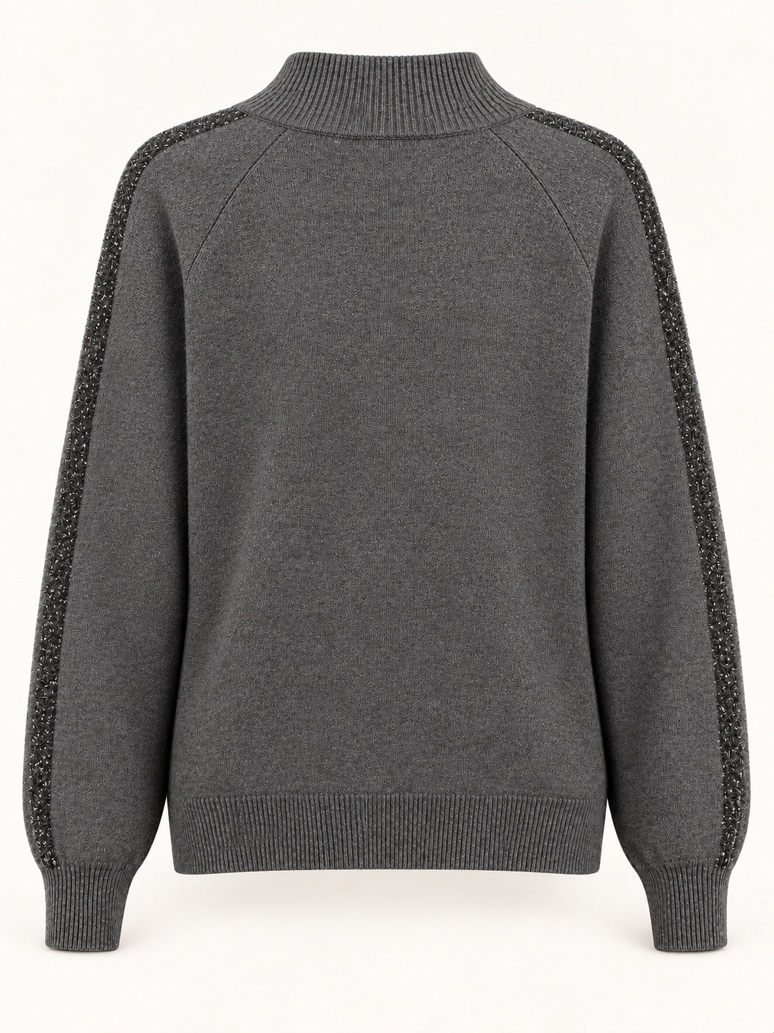 Jersey gris, vista posterior